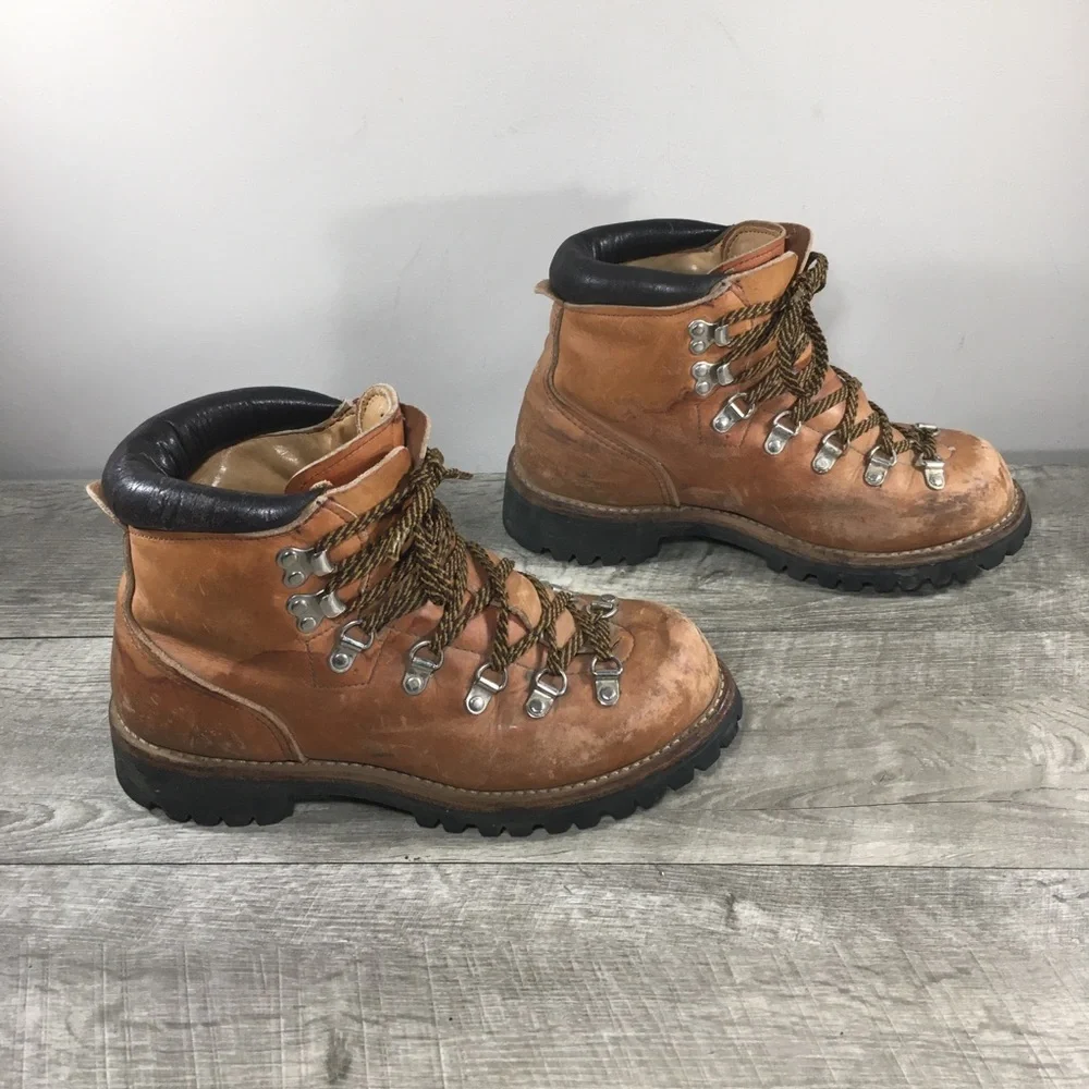 Women's Red Wing Irish Setter Hiking Hiker Backpacking Leather Boots Size 8.5